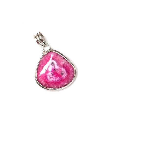 Pink Solar Quartz Pendant - Picture 3 of 6